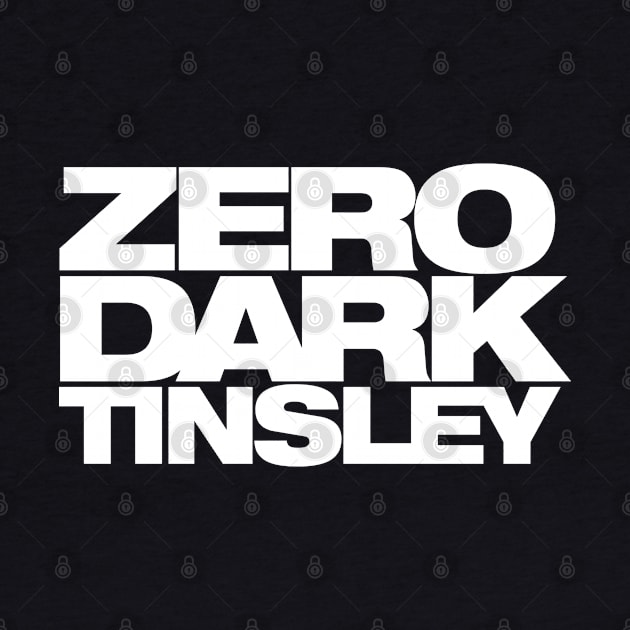 Zero Dark Tinsley - Murdaugh Trial Mark Tinsley parody logo by KellyDesignCompany